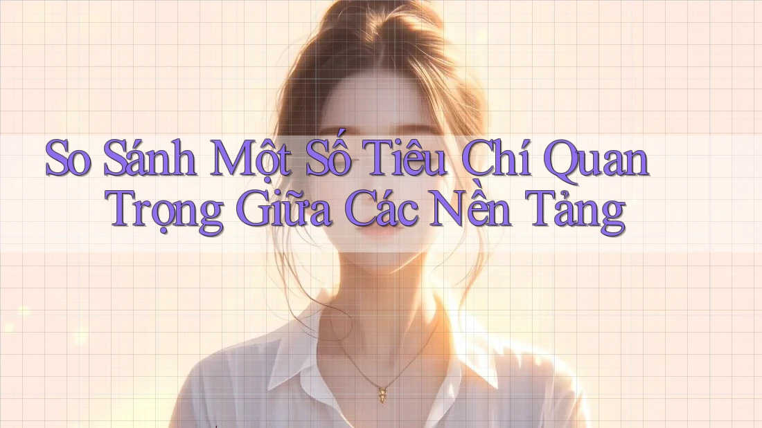 So Sánh Một Số Tiêu Chí Quan Trọng Giữa Các Nền Tảng