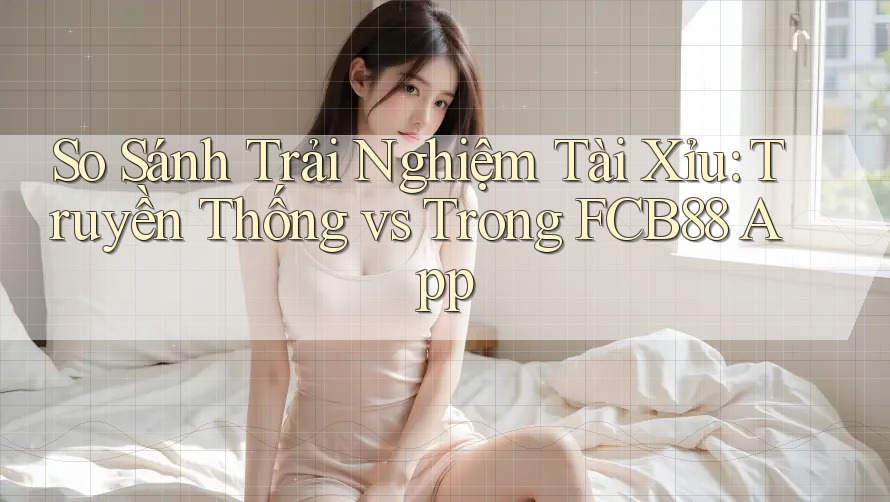 So Sánh Trải Nghiệm Tài Xỉu: Truyền Thống vs Trong FCB88 App