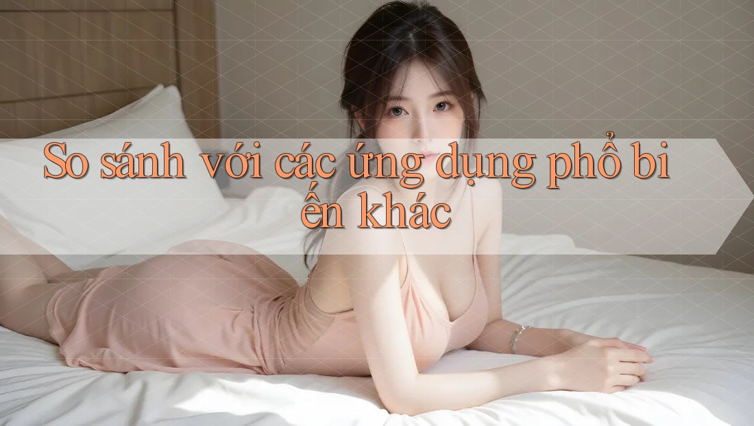 So sánh với các ứng dụng phổ biến khác So sánh với các ứng dụng phổ biến khác
