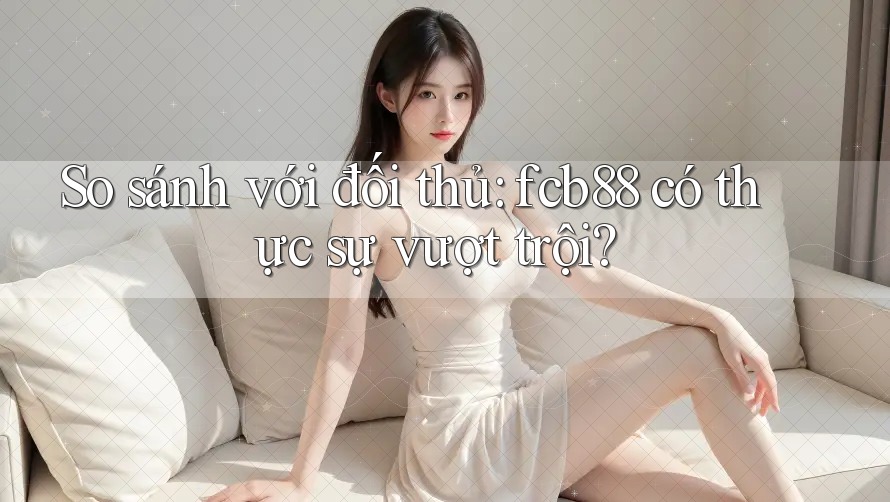 So sánh với đối thủ: fcb88 có thực sự vượt trội?