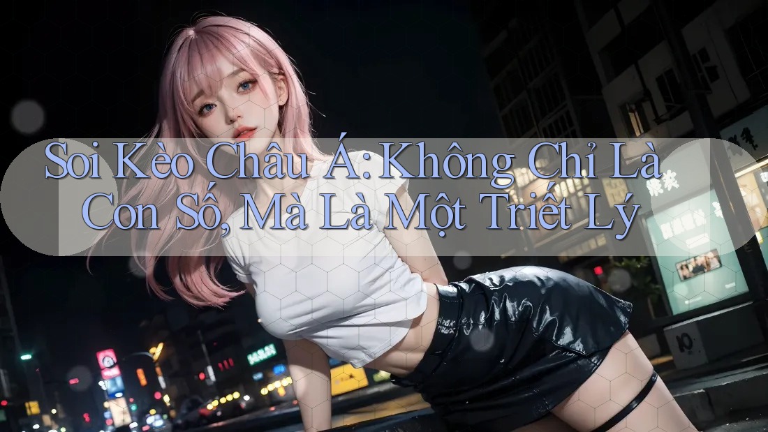 Soi Kèo Châu Á: Không Chỉ Là Con Số, Mà Là Một Triết Lý