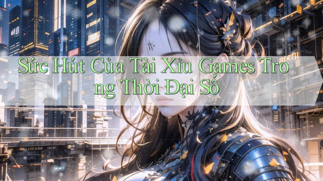 Sức Hút Của Tài Xỉu Games Trong Thời Đại Số