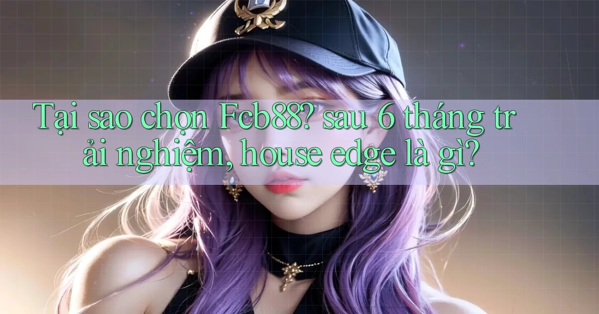 Tại sao chọn Fcb88 sau 6 tháng trải nghiệm, house edge là gì