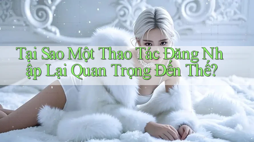 Tại Sao Một Thao Tác Đăng Nhập Lại Quan Trọng Đến Thế?