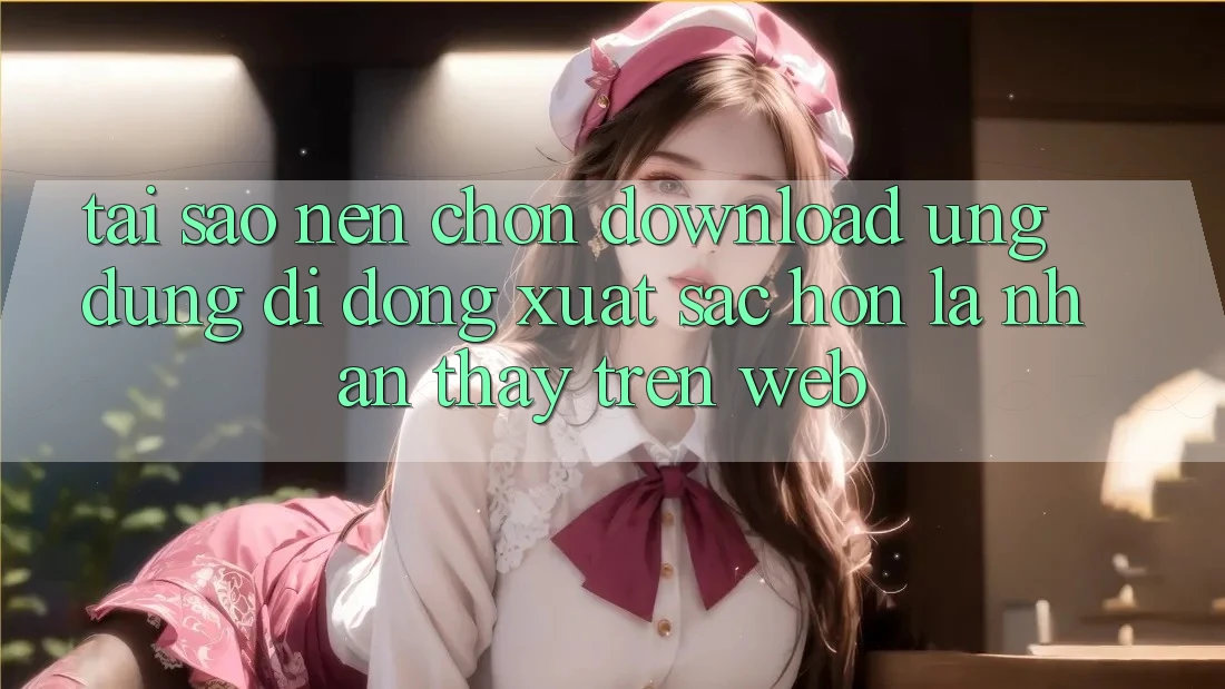 Tại Sao Nên Chọn Download Ứng Dụng Di Động Xuất sắc hơn Là Nhận thấy Trên Web?