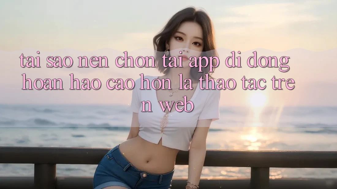 Tại Sao Nên Chọn Tải App Di Động Hoàn hảo cao hơn Là Thao tác Trên Web?