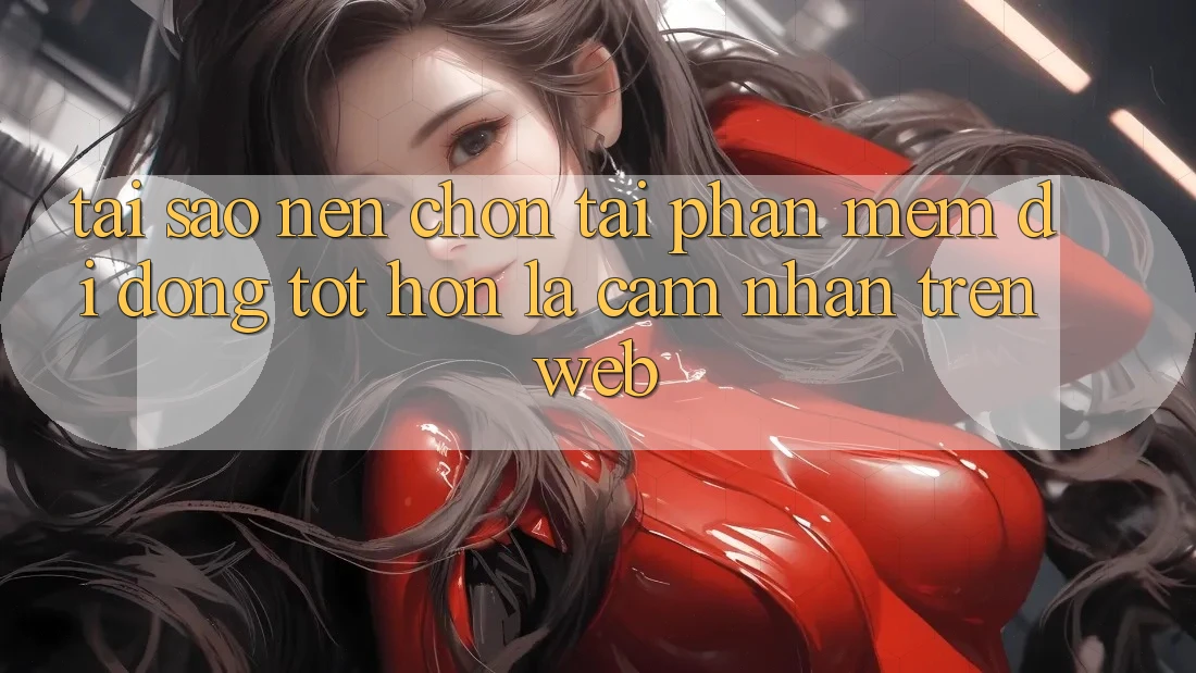 Tại Sao Nên Chọn Tải Phần mềm Di Động Tốt hơn Là Cảm nhận Trên Web?