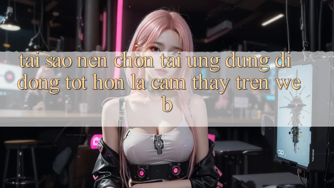 Tại Sao Nên Chọn Tải Ứng Dụng Di Động Tốt hơn Là Cảm thấy Trên Web?