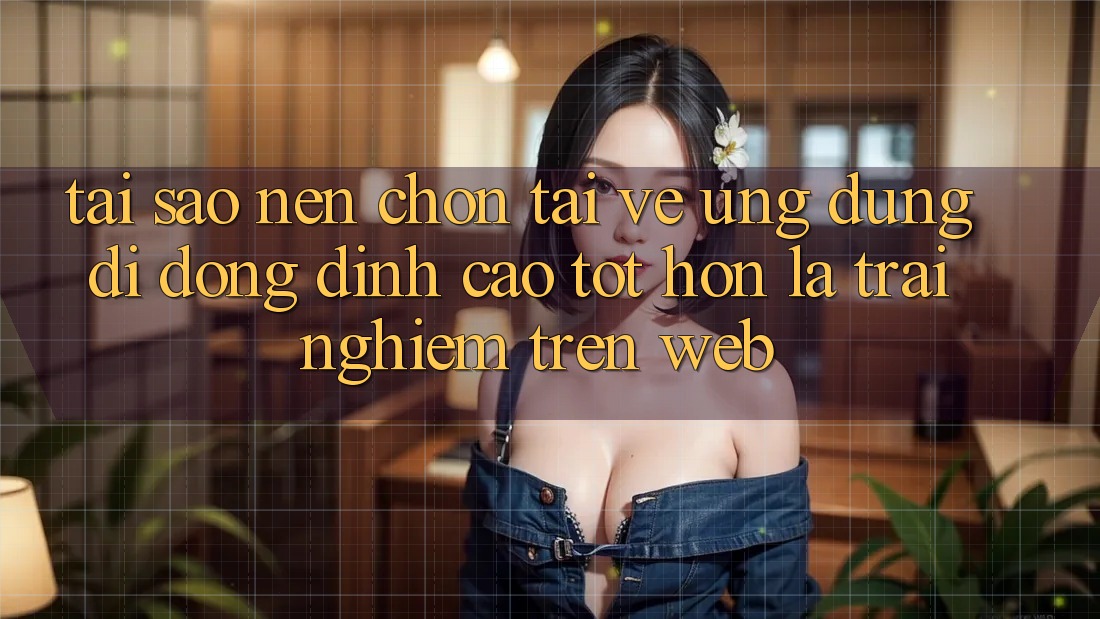 Tại Sao Nên Chọn Tải về Ứng dụng Di Động Đỉnh cao tốt hơn Là Trải Nghiệm Trên Web?