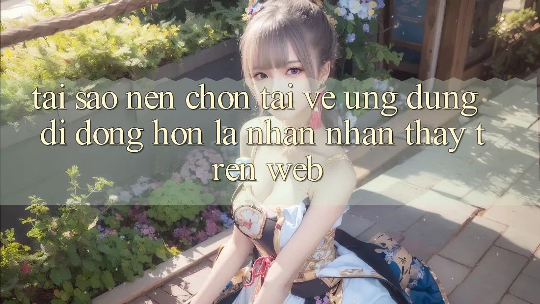 Tại Sao Nên Chọn Tải về Ứng Dụng Di Động Hơn Là Nhận nhận thấy Trên Web?