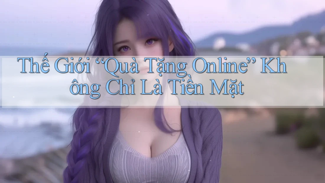 Thế Giới “Quà Tặng Online” Không Chỉ Là Tiền Mặt Thế Giới “Quà Tặng Online” Không Chỉ Là Tiền Mặt