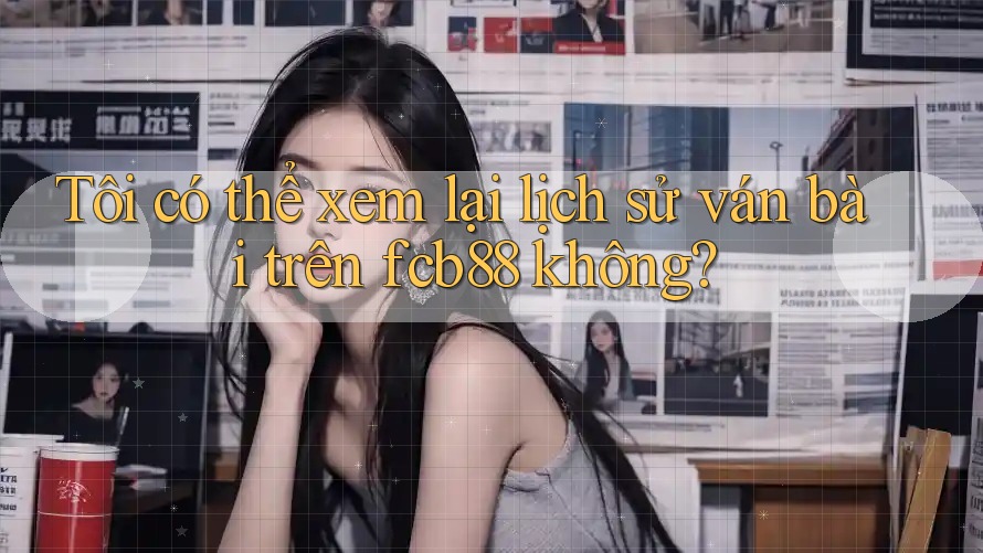 Tôi có thể xem lại lịch sử ván bài trên fcb88 không? Tôi có thể xem lại lịch sử ván bài trên fcb88 không?