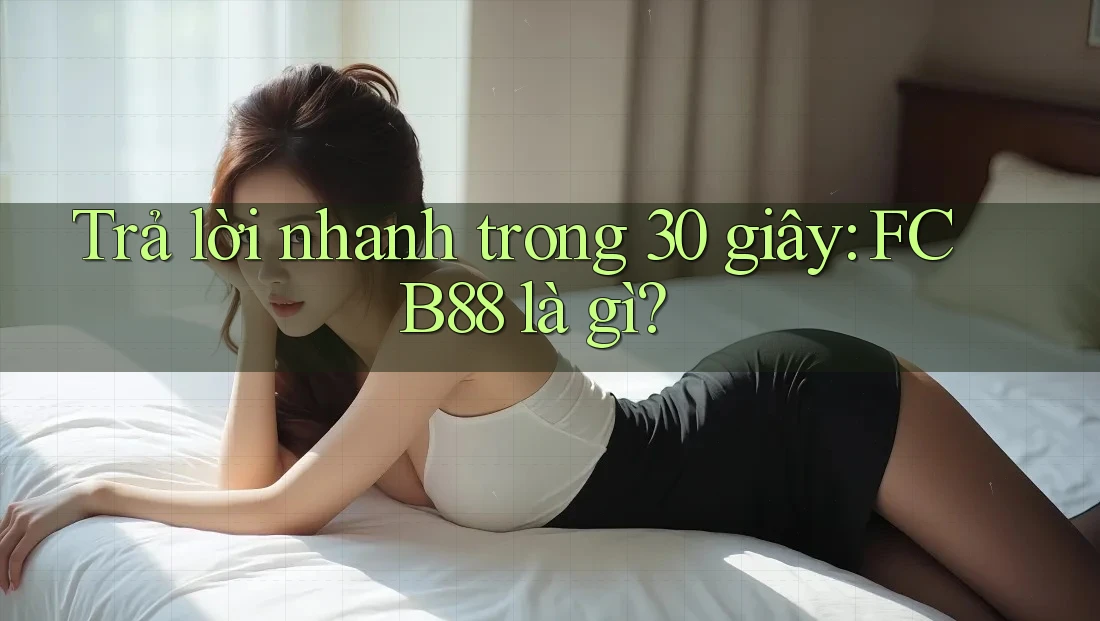 Trả lời nhanh trong 30 giây: FCB88 là gì?