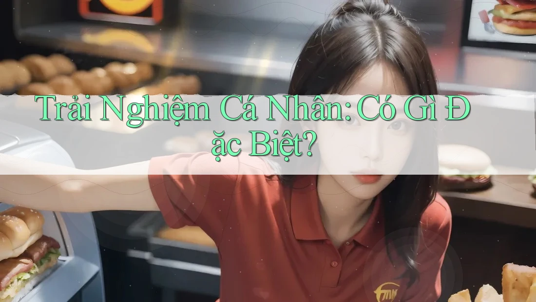 Trải Nghiệm Cá Nhân: Có Gì Đặc Biệt?