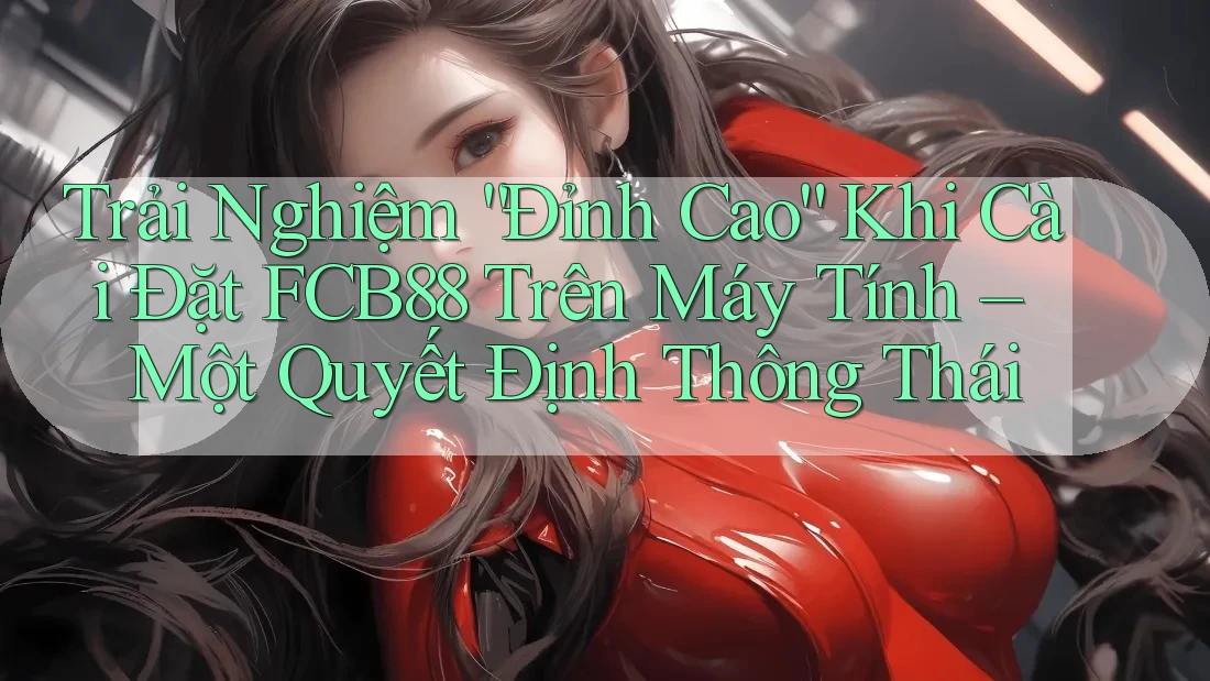 Trải Nghiệm “Đỉnh Cao” Khi Cài Đặt FCB88 Trên Máy Tính – Một Quyết Định Thông Thái