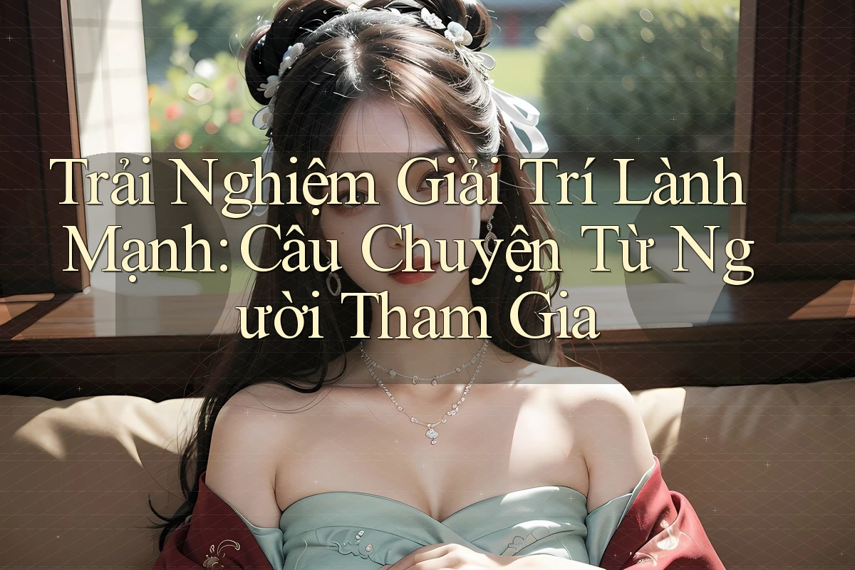 Trải Nghiệm Giải Trí Lành Mạnh: Câu Chuyện Từ Người Tham Gia