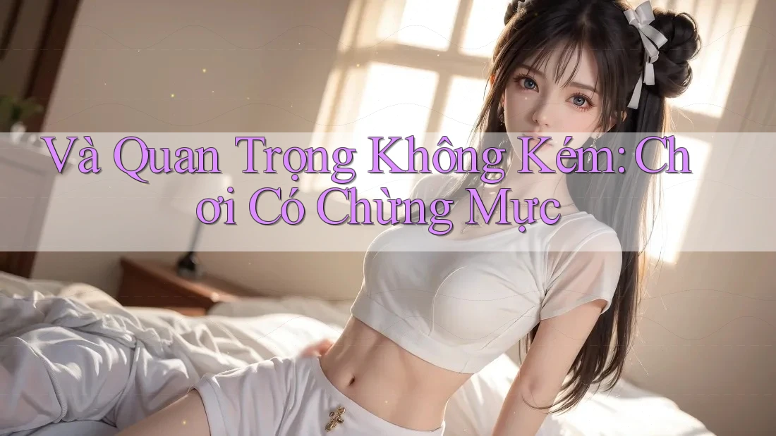 Và Quan Trọng Không Kém: Chơi Có Chừng Mực
