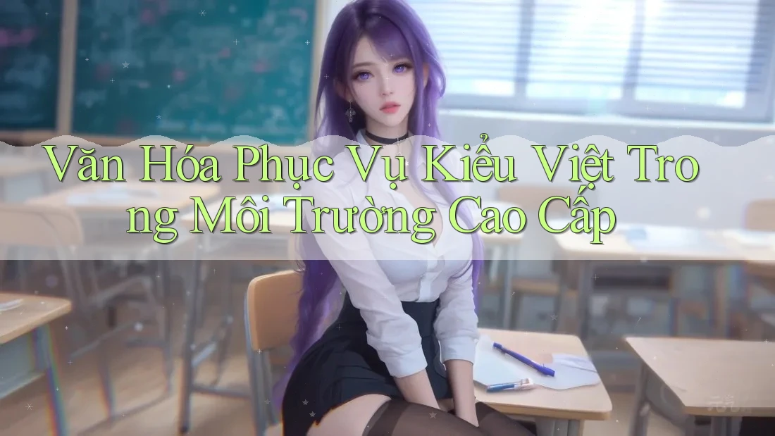 Văn Hóa Phục Vụ Kiểu Việt Trong Môi Trường Cao Cấp