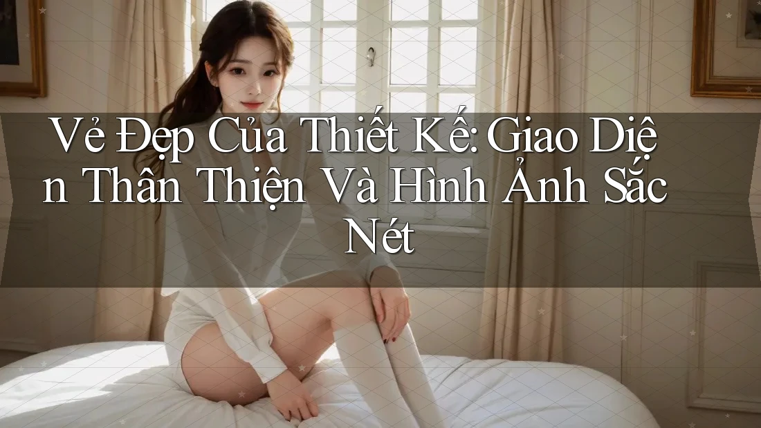 Vẻ Đẹp Của Thiết Kế: Giao Diện Thân Thiện Và Hình Ảnh Sắc Nét