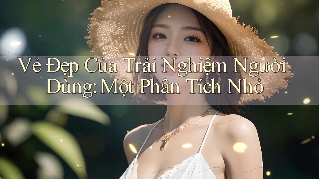 Vẻ Đẹp Của Trải Nghiệm Người Dùng: Một Phân Tích Nhỏ
