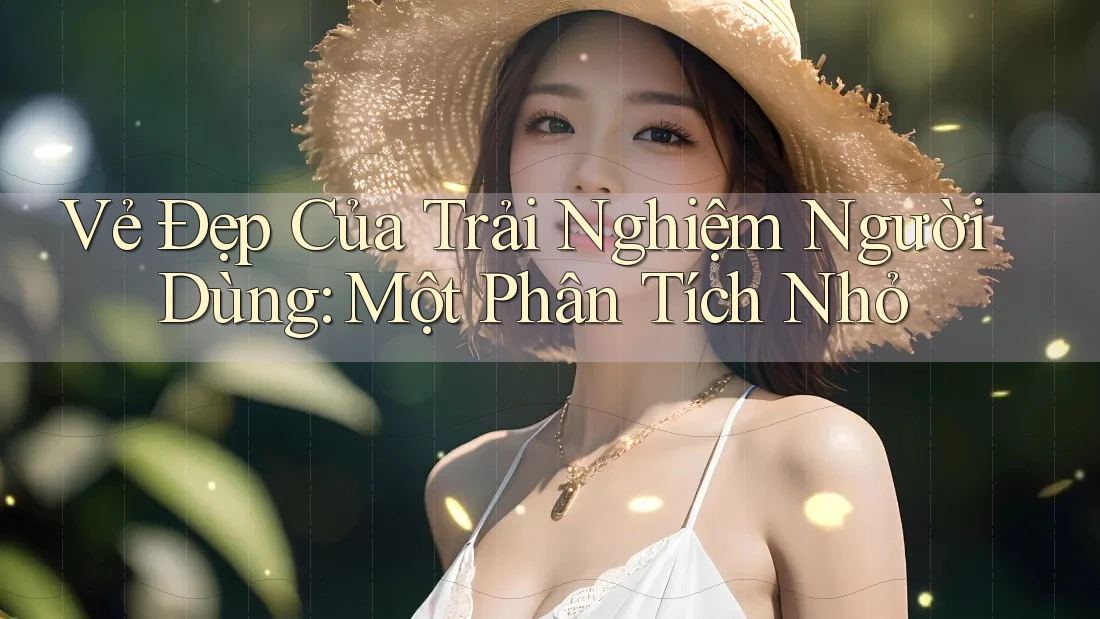 Vẻ Đẹp Của Trải Nghiệm Người Dùng: Một Phân Tích Nhỏ