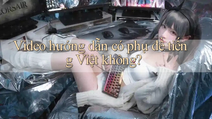 Video hướng dẫn có phụ đề tiếng Việt không?
